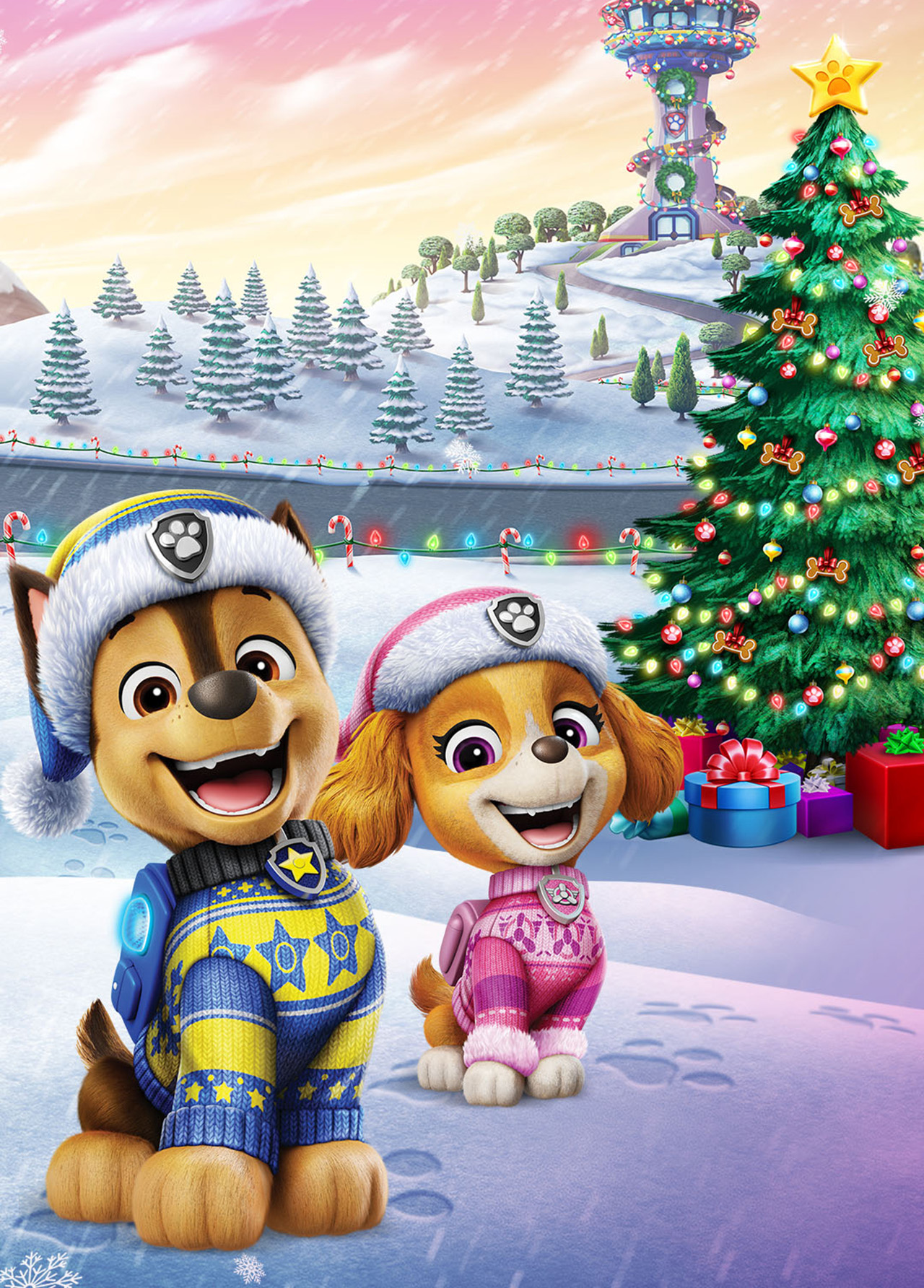 Affisch: Jul med PAW Patrol